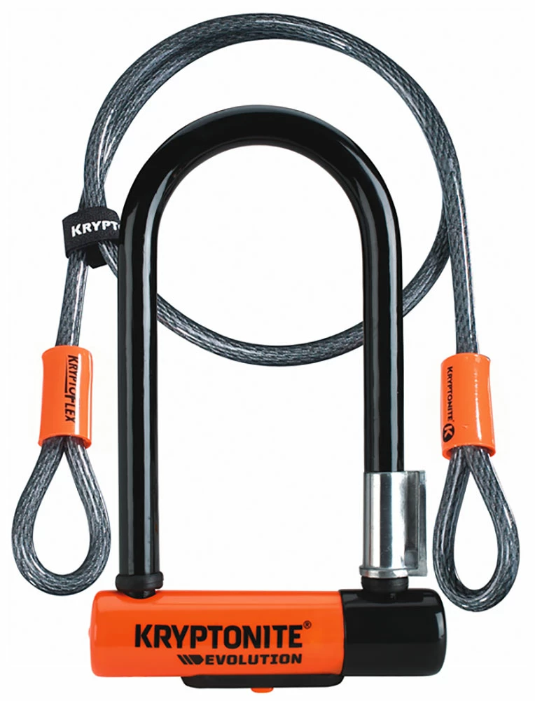 Kryptonite Evolution™ Mini-7 New-U U-lock Avec KryptoFlex 1 Kryptonite Evolution™ Mini-7 New-U U-lock Avec KryptoFlex