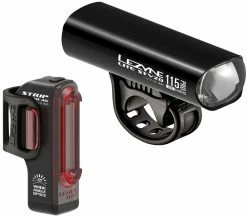 Lezyne Ensemble D'éclairage à DEL Lite Pro 115 StVZO + Strip Drive StVZO