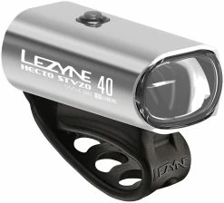 Lezyne Feu Avant à LED Hecto Drive 40 StVZO -Pas Cher Vélos Magasin 1 LED 9 STVZO V306 HectoDriveSTVZO 40 Silver v1 R1 1800x1800