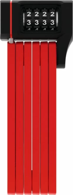 Abus UGrip Bordo 5700/80 Combo Serrure Pliante Avec Support -Pas Cher Vélos Magasin 87794 BORDO uGrip 5700C RED 3