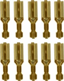 Radon Fiches Plates 2,8 X 0,5mm (10 Pièces)