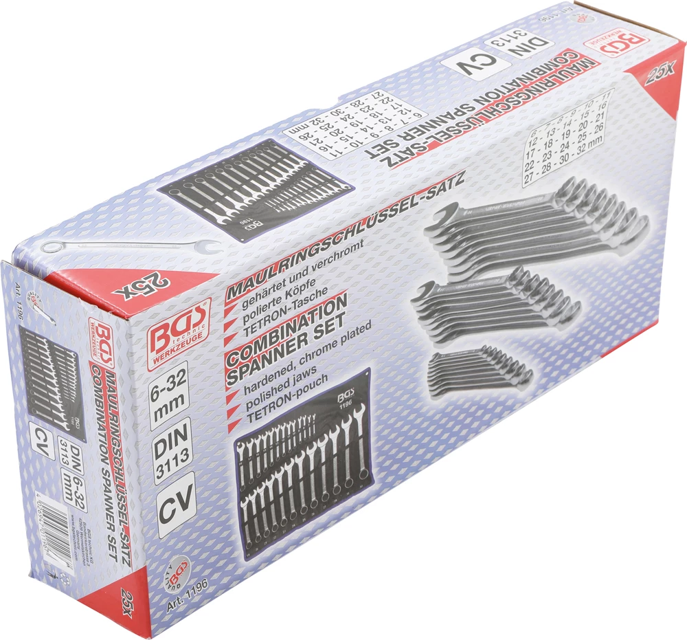 BGS Technic Jeu De Clés Mixtes 25 Pièces 5 BGS Technic Jeu De Clés Mixtes 25 Pièces – Image 5