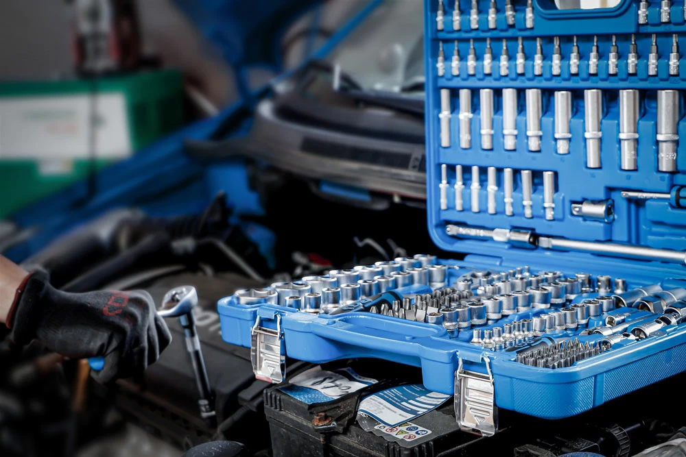 BGS Technic Jeu De Douilles Hexagonales 192 Pièces 2 BGS Technic Jeu De Douilles Hexagonales 192 Pièces – Image 2