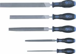 BGS Technic Jeu De Limes D'atelier 5 Pièces -Pas Cher Vélos Magasin BGS technic 70098 02 Werkstattfeilen Satz 5 teilig