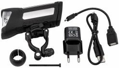 Busch-mueller IXON Space 150 LUX Projecteur à LED Rechargeable -Pas Cher Vélos Magasin Busch Muller IXON Space USB Akku LED Scheinwerfer 196L d