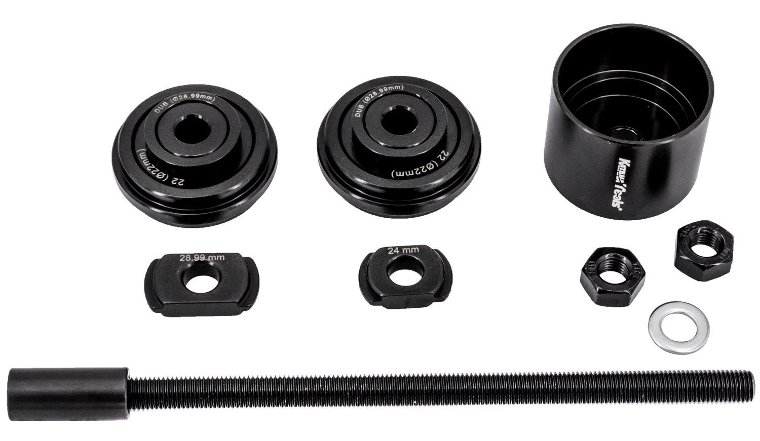 Katana BCT-2 Kit D'outils De Montage Et De Démontage 4 En 1 Pour Roulements Internes Press-Fit 3 Katana BCT-2 Kit D'outils De Montage Et De Démontage 4 En 1 Pour Roulements Internes Press-Fit – Image 3