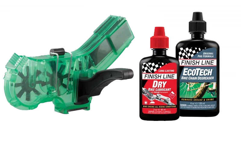 Finish Line Jeu De Dispositifs De Nettoyage De La Chaîne 1 Finish Line Jeu De Dispositifs De Nettoyage De La Chaîne