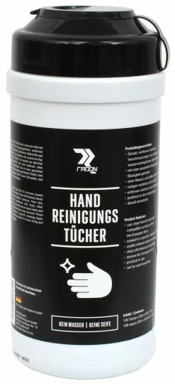 Radon Lingettes Nettoyantes Pour Les Mains 100 Pièces