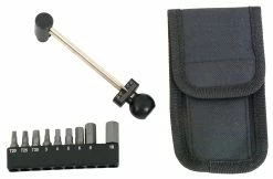 Radon Clé Dynamométrique Miniature Comp 1/4" 1-10 Nm Avec Embouts