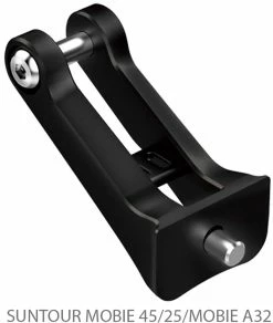 LITEMOVE Support De Lumière Avant Pour Montage Sur Fourche -Pas Cher Vélos Magasin Suntour Mobie