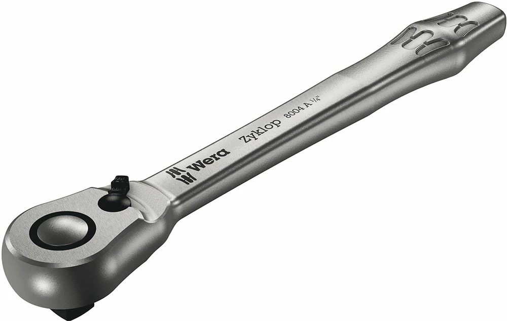 Wera 8004 A Cliquet Zyklop Metal Avec Levier D'inversion, à Carré 1/4" 2 Wera 8004 A Cliquet Zyklop Metal Avec Levier D'inversion, à Carré 1/4" – Image 2