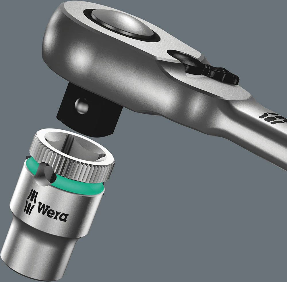 Wera 8004 A Cliquet Zyklop Metal Avec Levier D'inversion, à Carré 1/4" 5 Wera 8004 A Cliquet Zyklop Metal Avec Levier D'inversion, à Carré 1/4" – Image 5