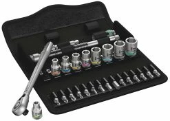 Wera 8100 SA 8 Jeu Cliquet Zyklop Metal (1/4")