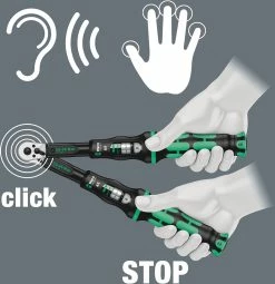 Wera Clé Dynamométrique Click-Torque A 5 1/4" (2,5-25Nm) -Pas Cher Vélos Magasin Wera Click Torque A 5 Drehmomentschlussel 05075604001 4