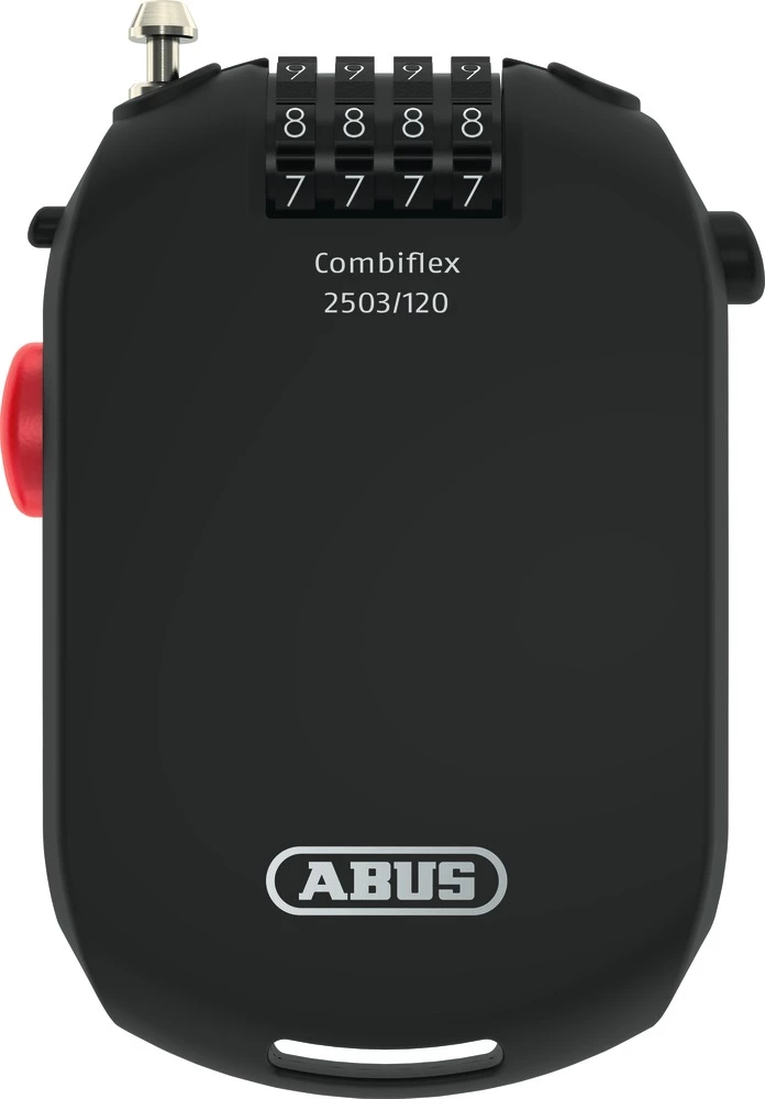 Abus Serrure à Câble Combiflex 2503/120 Roll-Back 1 Abus Serrure à Câble Combiflex 2503/120 Roll-Back