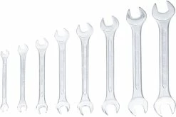 BGS Technic Jeu De Clés à Fourche Double 8 Pièces 7 BGS Technic Jeu De Clés à Fourche Double 8 Pièces -Pas Cher Vélos Magasin bgs technic 1182 02 Doppel Maulschlussel Satz 8 teilig