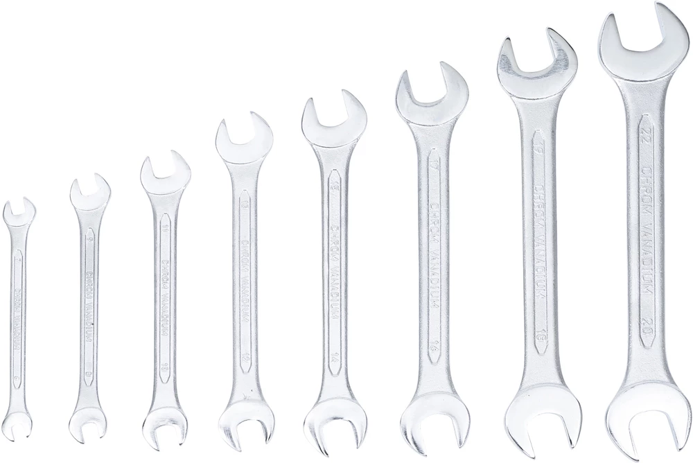 BGS Technic Jeu De Clés à Fourche Double 8 Pièces 3 BGS Technic Jeu De Clés à Fourche Double 8 Pièces – Image 3