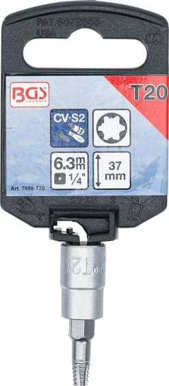 BGS Technic Jeu De Douilles à Embout D'extraction De Vis Pour Torx 1/4" Et 3/8" 7 Pièces 11 BGS Technic Jeu De Douilles à Embout D'extraction De Vis Pour Torx 1/4" Et 3/8" 7 Pièces -Pas Cher Vélos Magasin bgs technic 7098 Schraubenausdreher Bit Einsatz Satz fur Torx 14 und 38 7 teilig 6