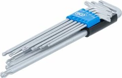 BGS Technic Jeu De Clés Mâles Coudées Extra-longues Pour Torx 9 Pièces