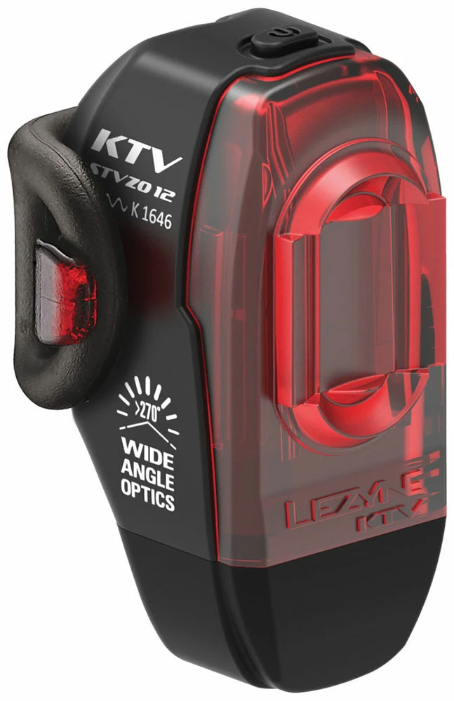 Lezyne Feu Arrière LED KTV Drive STVZO 1 Lezyne Feu Arrière LED KTV Drive STVZO